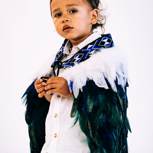 Toddler Moana Blue Kākahu